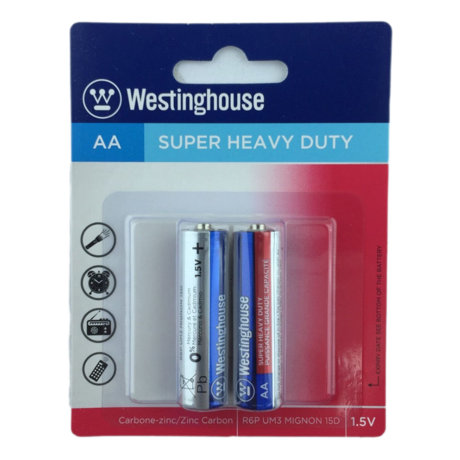 باتری قلمی وستینگ‌هاوس مدل SUPER HEAVY DUTY